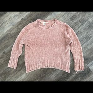 Soft pink small sweater